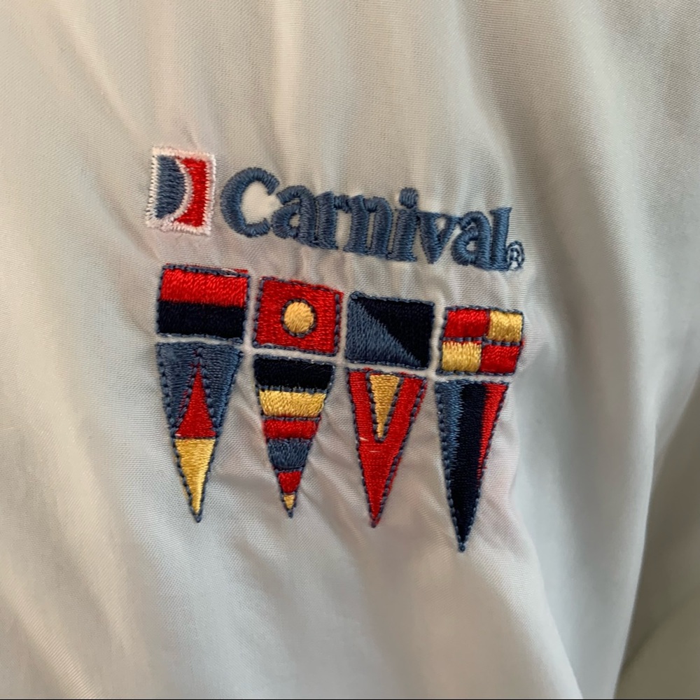 Carnival Cruise 1980’s Or 1990’s Windbreaker - image 2